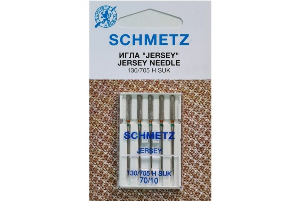Иглы Schmetz джерси 130/705 H SUK №70, 5 шт в Коврове