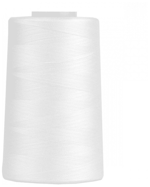Нитки Sewing Thread 40/2 5000 ярд. цвет - белый 100% п/э в Коврове